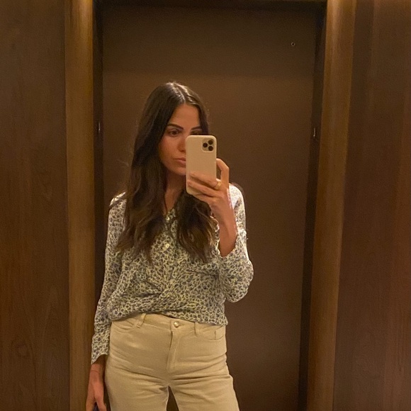 Faithfull The Brand patterned blouse, size 2/XS - Picture 3 of 3